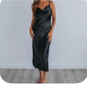 Women’s Midi Black Dress